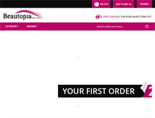 Tablet Screenshot of beautopia.com.au